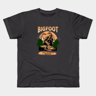 Bigfoot Pro-Am Hide and Seek Invitational Kids T-Shirt